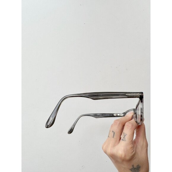 TOM FORD TF5146 Grey Acetate Plastic Full Frame Rectangle Eyeglasses Glasses - Picture 2 of 16